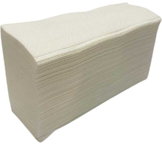 Полотенца листовые ACG Z-сл. Классик, 1 слоя, целлюлоза, 21x23 см, 30г/м2, 200 л/пачке, 20 пачек 1028139
