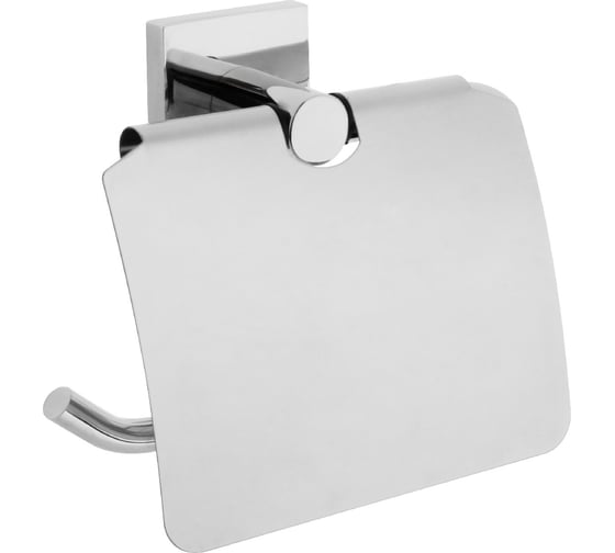 Бумагодержатель FIXSEN с крышкой Lux Chrome, FX- 15010 1