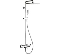 Душевая стойка TESKA Galaxy квадратный душ, хром DK3301C