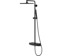 Душевая стойка с термостатом TESKA Mira, черная DK2980