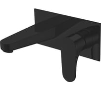 Смеситель для раковины ABBER Eleganz скрытого монтажа, черный AF8312B