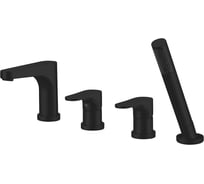 Смеситель на борт ванны ABBER Eleganz черный AF8313B