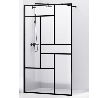 Душевая перегородка ABBER Eleganz Immer Offen AG63120B