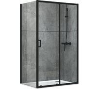 Душевой уголок ABBER Schwarzer Diamant AG30170B-S80B