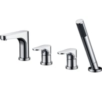 Смеситель на борт ванны ABBER Eleganz хром AF8313