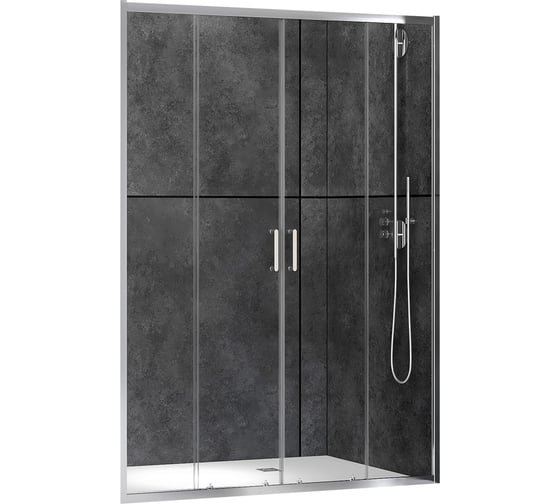 Душевая дверь ABBER Schwarzer Diamant AG33180 1