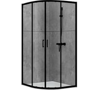 Душевой уголок ABBER Schwarzer Diamant AG01080B