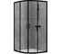 Душевой уголок ABBER Schwarzer Diamant AG01080B 1