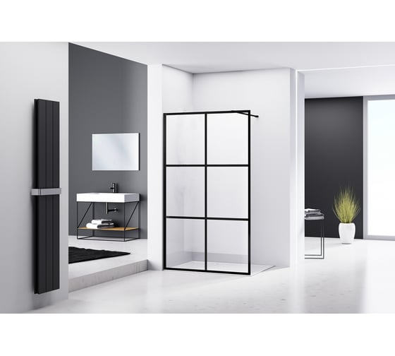 Душевая перегородка ABBER Eleganz Immer Offen AG62120B