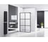Душевая перегородка ABBER Eleganz Immer Offen AG62120B 2