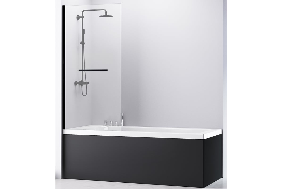 Шторка на ванну 60