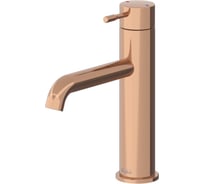 Смеситель для раковины TESKA Atlas Leo S, розовое золото E5719