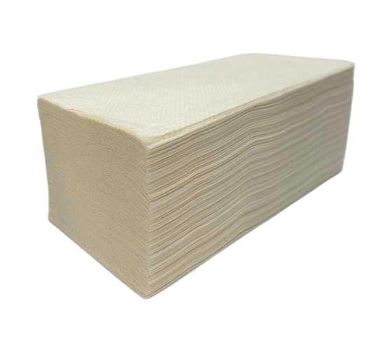 Полотенца листовые ACG Элит V-сл. 1 сл. целлюлоза 23x21см, 33г/м2, 200 л/пачке, 20 пачек 1028134