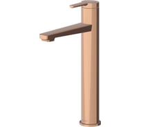 Смеситель для раковины TESKA Liva Leo L, розовое золото E5429