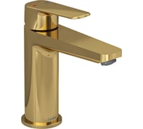 Смеситель для раковины TESKA Quars, золото E5617