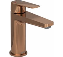 Смеситель для раковины TESKA Quars, розовое золотой E5619