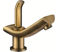 Смеситель KAISER Logo тюльпан, однорукий, бронза 47011-3