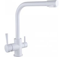 Смеситель для кухни KAISER Merkur боковой, под фильтр, белый глянец, O40 26044-10