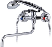 Смеситель для ванны KAISER Luna с шаровым дивертером 11080Shar