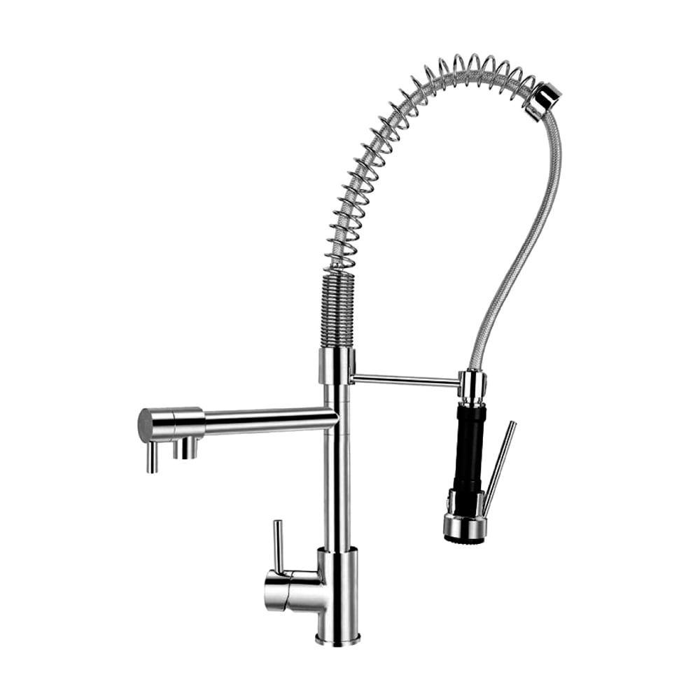 Смеситель для кухни KAISER Merkur боковой, выдвижной, с пружиной 26166 ...