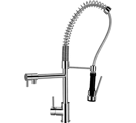 Смеситель для кухни KAISER Merkur боковой, выдвижной, с пружиной 26166