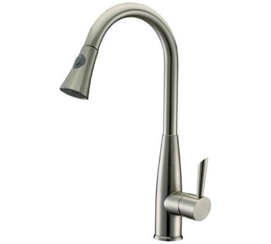 Смеситель для мойки KAISER Merkur боковой, выдвижной, O40 26144 1