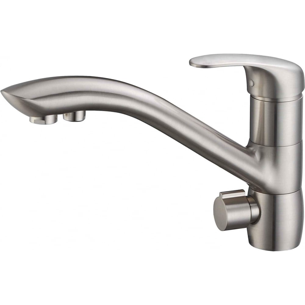 Смеситель для кухни KAISER Venus под фильтр, серебро, O40 39066-5 ...