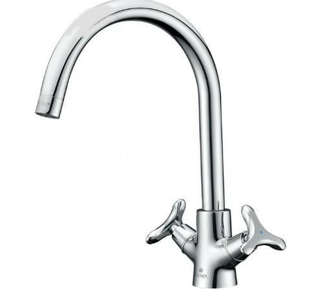 Смеситель для кухни KAISER Trio 3-х листник 57033