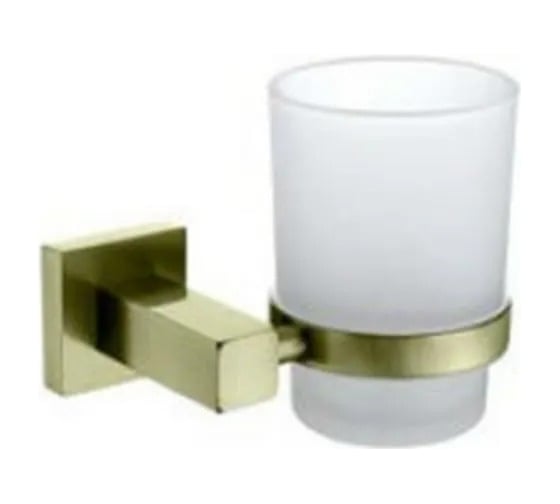 Держатель со стаканом KAISER стекло, бронза, латунь KH-4305 1