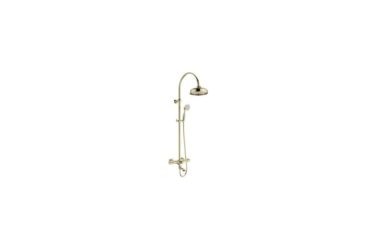 Душевая система с термостатом KAISER Aria Bronze, стационарная ...