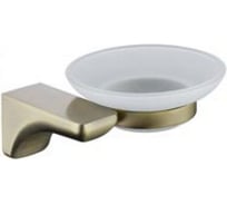 Мыльница KAISER стекло, бронза, цинк KH-4503