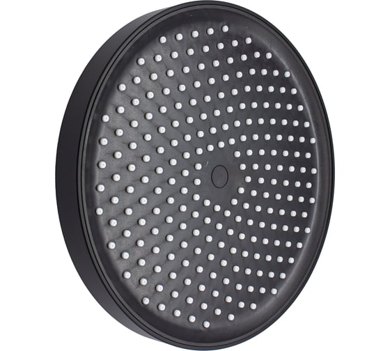 Тропический душ Damento DP 02-B, диаметр 250 мм, черный/хром, коробка 016281 1