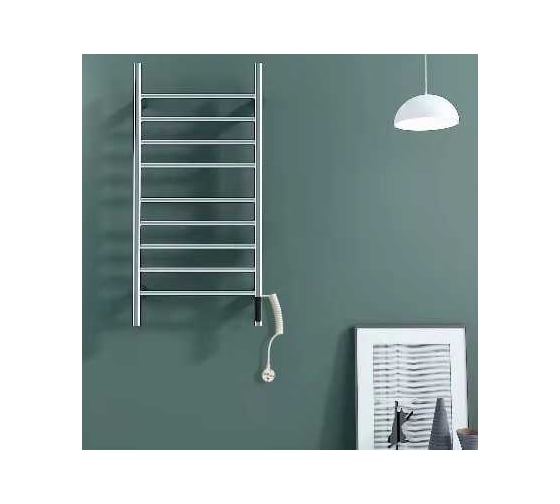 Полотенцесушитель электрический Wonzon & Woghand хром WW-AL409-CR