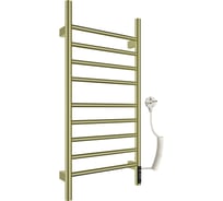 Полотенцесушитель электрический Wonzon & Woghand брашированное золото WW-AL409-BG