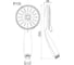 Лейка для душа Tiemme DC502 3 режима Ø105 4180329 2
