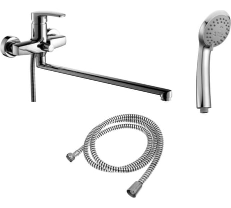 Смеситель для ванны с душем KAISER Guss встроенный переключатель O35 68055