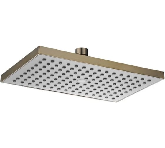 Стационарная лейка KAISER прямоугольная 250х160 SH-285 Bronze 1