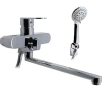 Damento Смеситель д/ванны CRYSTAL BA01.10, шаровый, хром, излив 300 мм, лейка 3 режима 000228