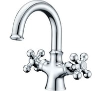 Смеситель для раковины KAISER Carlson Lux крест 11211