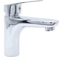 Смеситель для умывальника Damento AQWA LA03.02, шаровый, хром, излив короткий, п/шп 09208