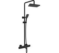 Душевая система с термостатом KAISER Chrome Black 02182-2