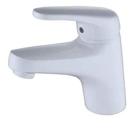 Смеситель KAISER County тюльпан O40 белый 55011-4