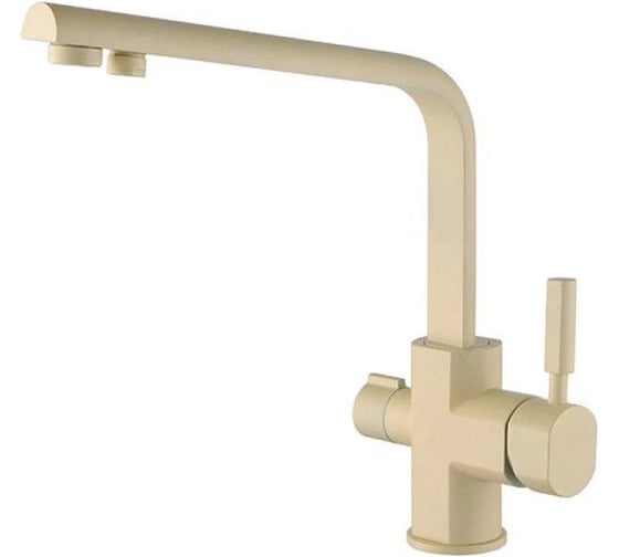 Смеситель для кухни под фильтр KAISER Decor боковой O35 желтый песочный 40144-6