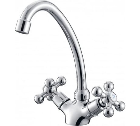 Смеситель для мойки KAISER Carlson Lux крест 11062