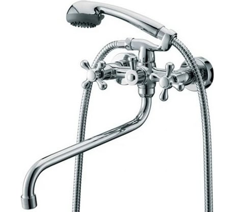 Смеситель для ванны KAISER Carlson Style крест 44255