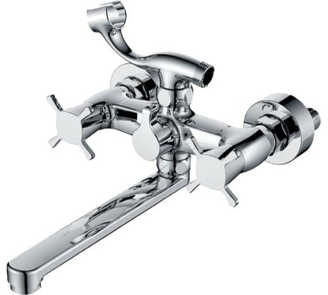 Смеситель для ванны с душем KAISER Cuatro 4-листник 58022