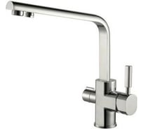 Смеситель для кухни под фильтр KAISER Decor боковой O35 серебро 40144-5