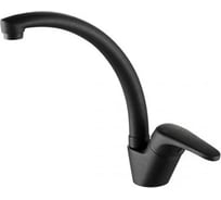 Смеситель для мойки KAISER County O40 боковой, черный металлик 55244-12