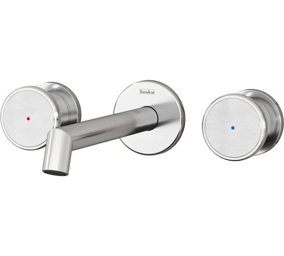 Смеситель для раковины настенный TESKA Grand Shine на 3 отверстия, хром E5316 1