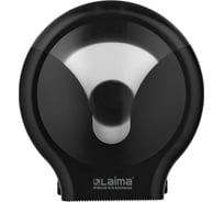 Диспенсер для туалетной бумаги LAIMA Extra Professional, Т2, малый, черный, Abs-пластик, 609475